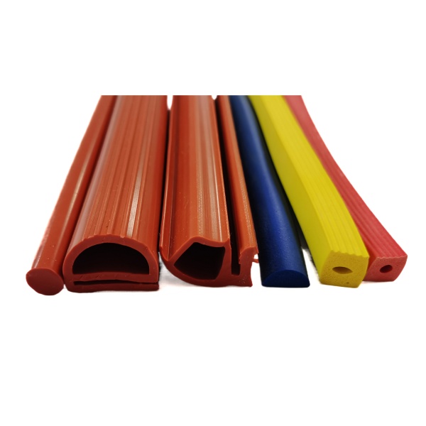 Solid silicone extrusion