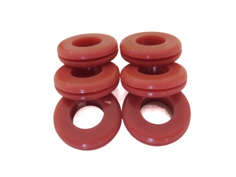 Silicone molded part