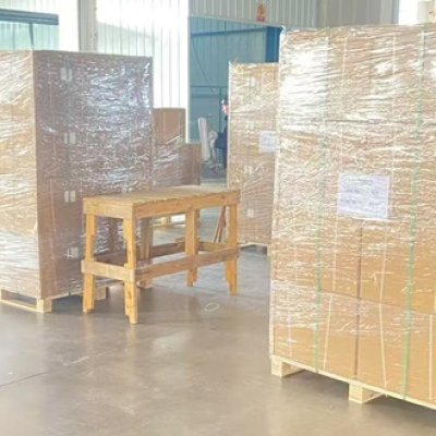 Complete Pallet Preparation for rubber extrusions 