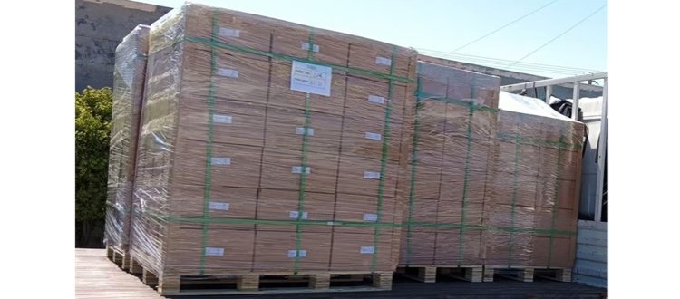 Complete Pallet Preparation for rubber molded parts 