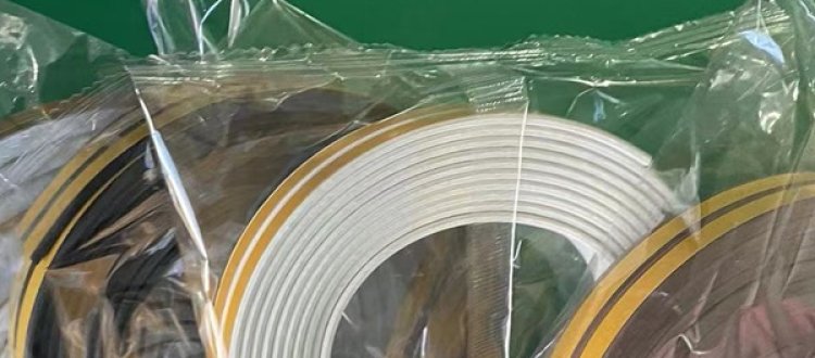 Standard package for rubber weather stripping 
