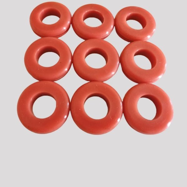 Silicone molded part