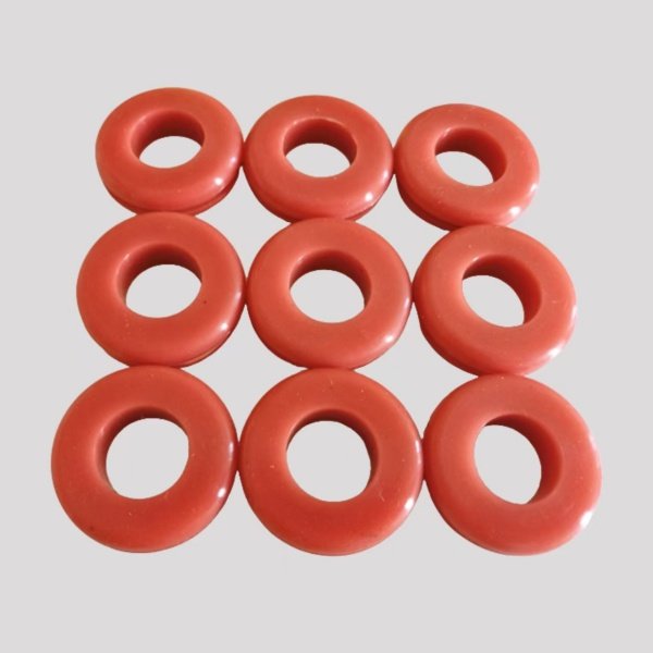 Silicone molded part