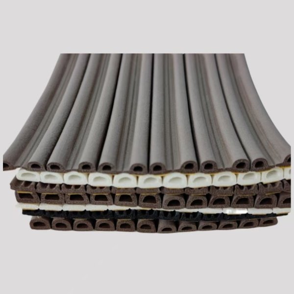 Self adhesive rubber strip