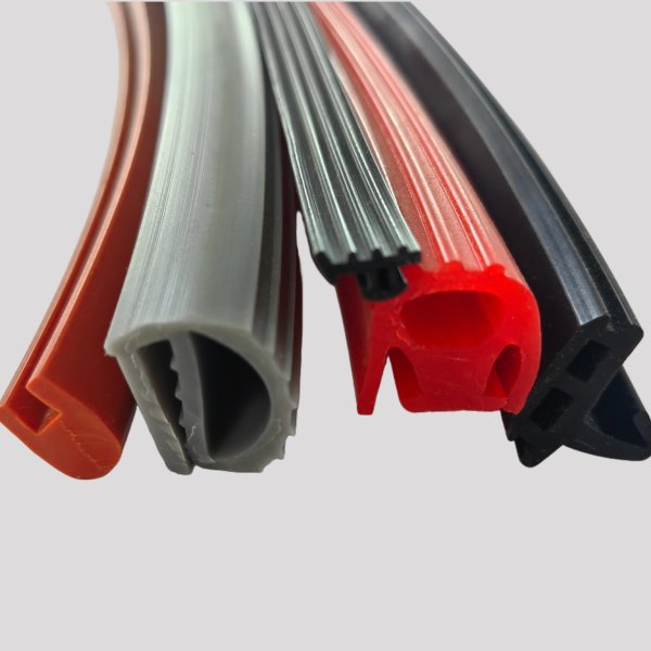 Silicone extruded seal