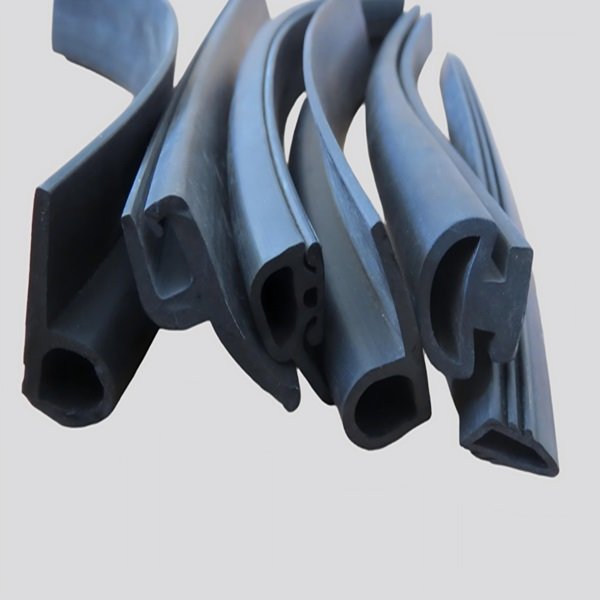 solid rubber extrusion profiles
