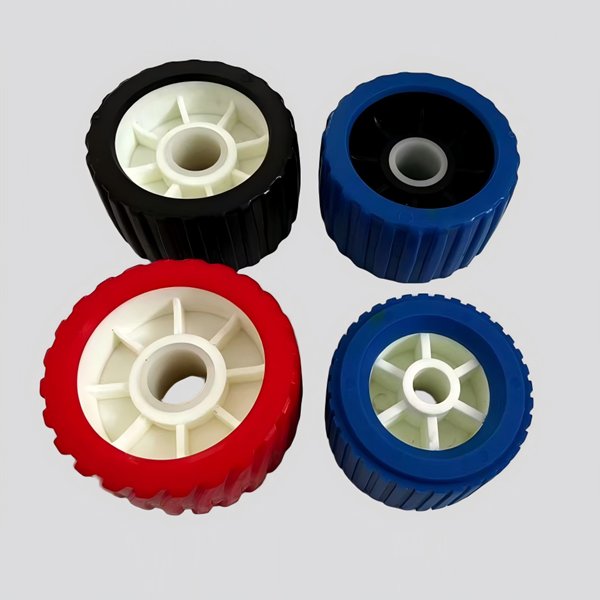 Ribbed wobble roller