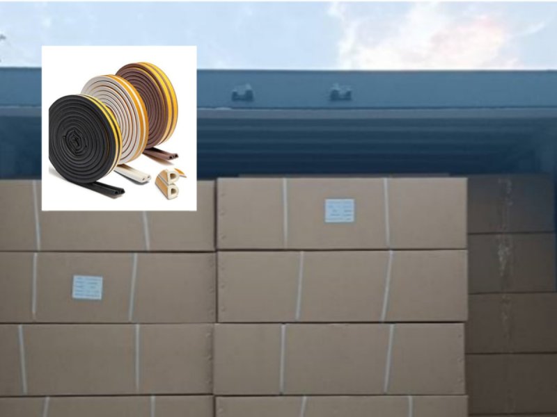 Full 20ft Container Shipment of D-Type Wooden Door Strips Dispatched