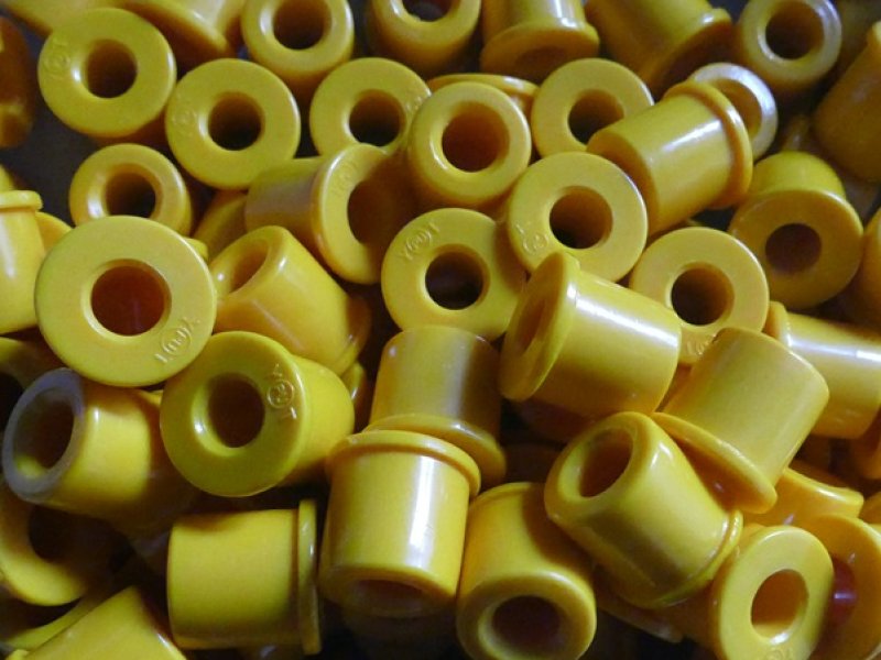 Custom Polyurethane (PU) Shock Absorbing Bushings 