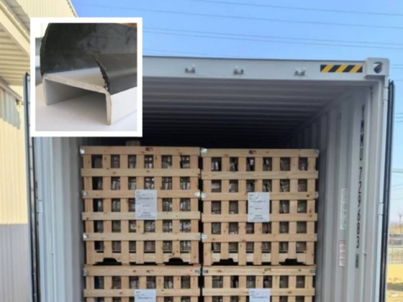 Our 20ft Full Container Load of PVC Container Door Seals Exported Smoothly This Week