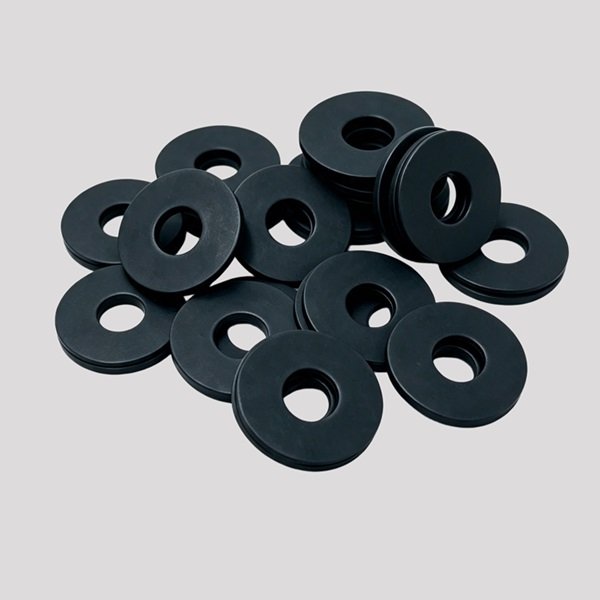 Die-cut rubber washer