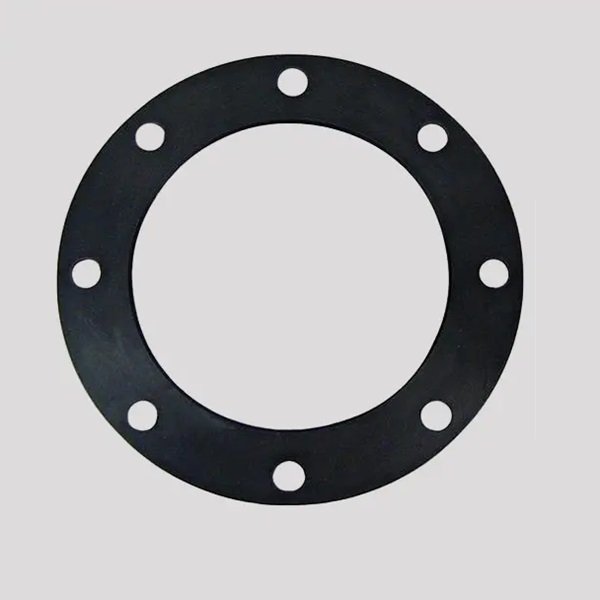 Rubber flange gasket