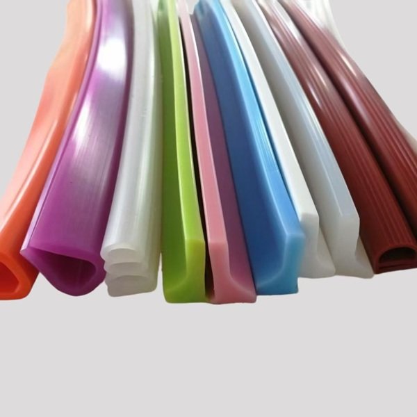 Custom silicone extrusions