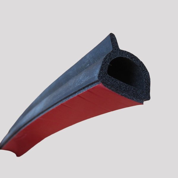 Self‑adhesive sponge rubber seal