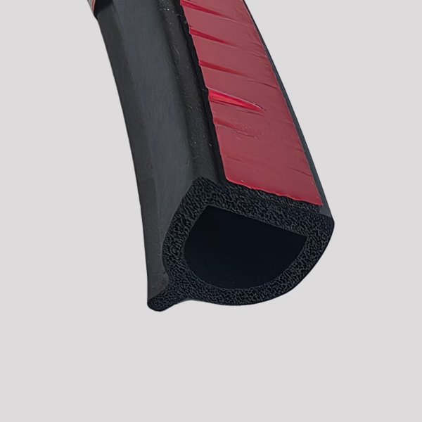Self Adhesive D Section EPDM Rubber Profile