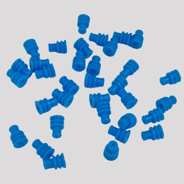 Silicone wire seal
