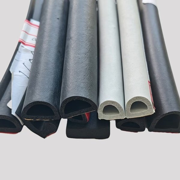 Self-adhesive weather strip