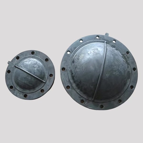 Wear resistant custom rubber diaphragm