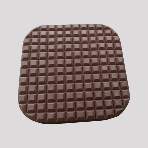 Anti-slip brake pedal rubber cover pad