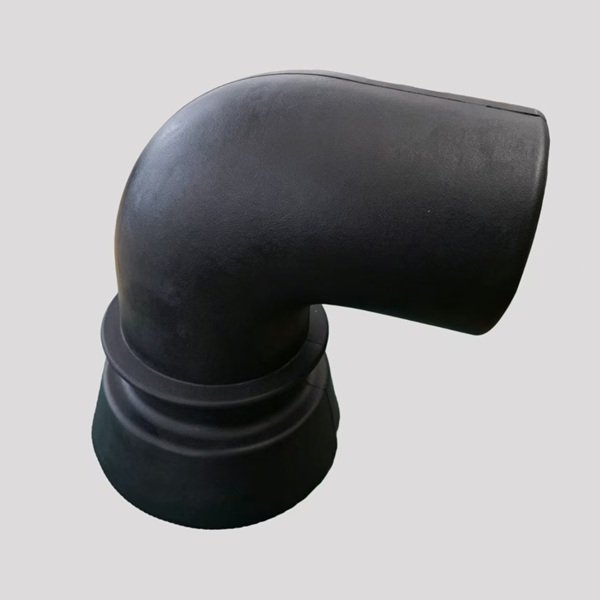 Rubber industrial elbow hose