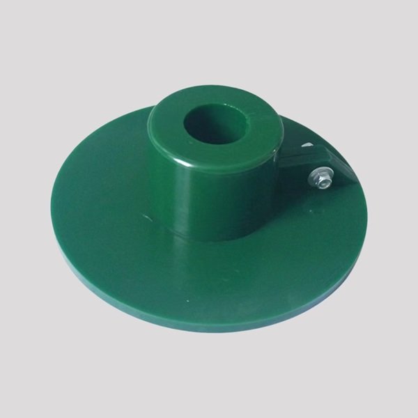 Custom molded PU spray deflector