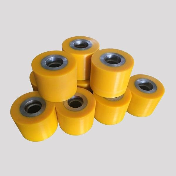 Polyurethane roller wheel